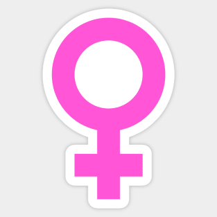 Female Symbol Sticker